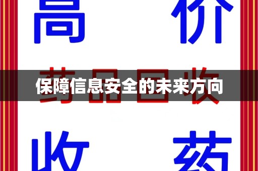 中山保障信息安全的未来方向
