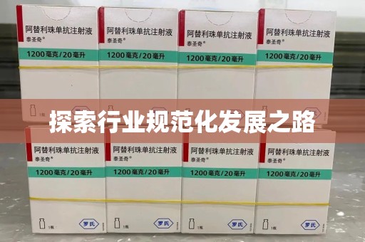 中山探索行业规范化发展之路