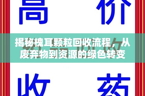 中山揭秘槐耳颗粒回收流程，从废弃物到资源的绿色转变