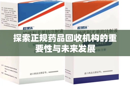 中山探索正规药品回收机构的重要性与未来发展